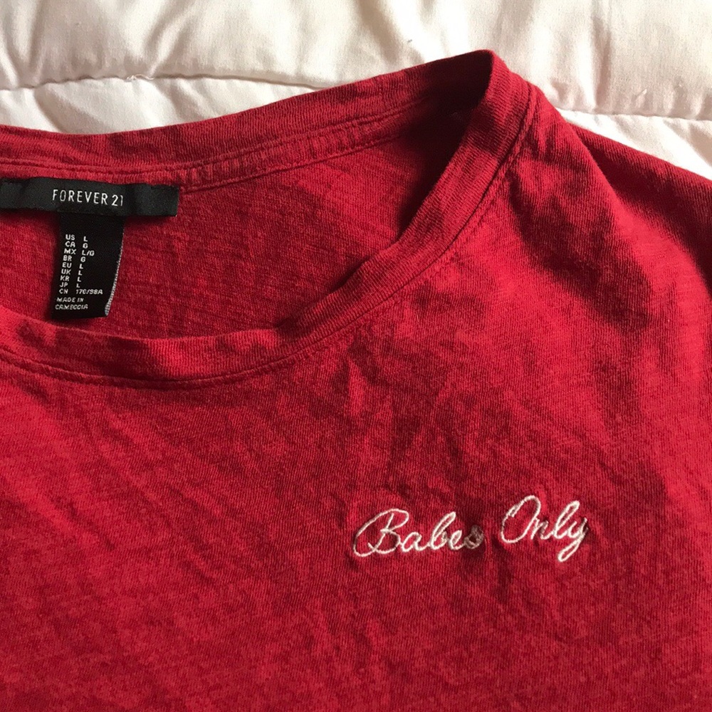 “Babes only” tee